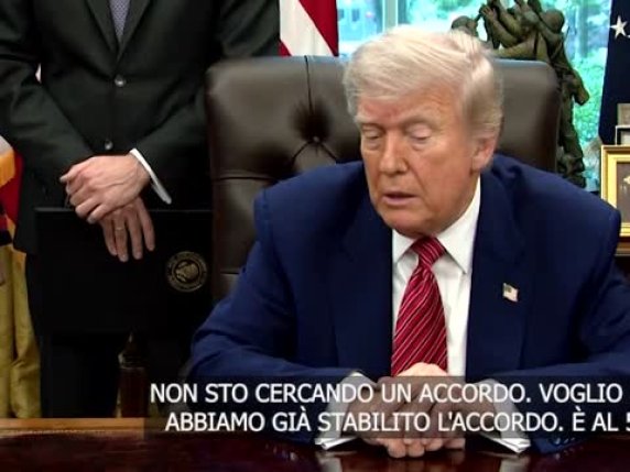 Trump avverte: «Sui dazi non cerco un accordo con la Ue»