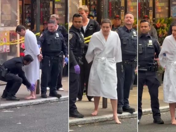 La pistola, la motosega: l'italiano 28enne torturato a New York da un broker (arrestato in accappatoio) | Fermata anche un'italiana, complice del rapimento