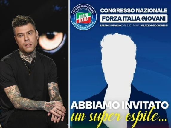Fedez «super ospite» al congresso di Forza Italia giovani (e la pace fatta con Gasparri)