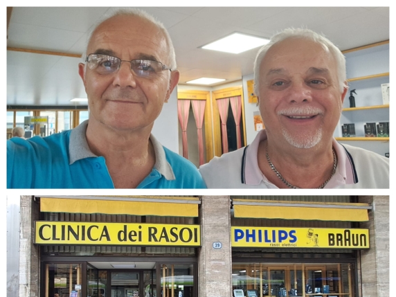 Chiude la storica «Clinica dei rasoi»: «Anche noi vendiamo ai cinesi»
