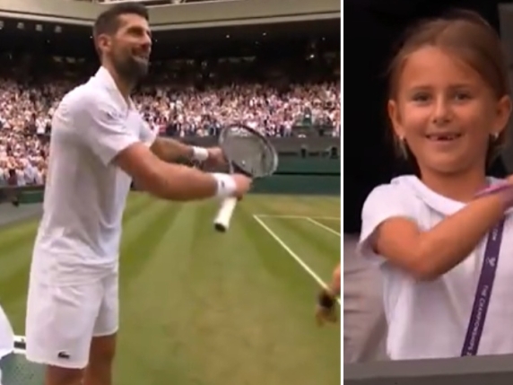 Il balletto di Djokovic con la figlia: cos'è il Pumpaj