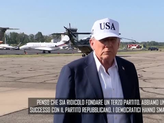 Trump: «Il partito di Musk? Serve ad aumentare la confusione»