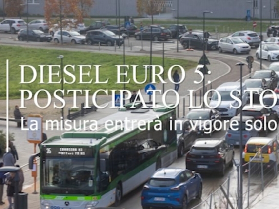 Rinviato lo stop alle auto diesel Euro 5: entrerà in vigore nel 2026