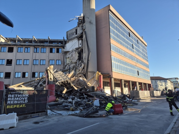 Crolla la ex Impregilo in viale Marelli. «Come una bomba, è stato uno choc»