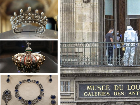 Parigi, arrestati due uomini per il furto del secolo al Louvre. «Ladri esperti, uno stava per prendere un aereo per l'Algeria» Parigi, arrestati due uomini per il furto del secolo al Louvre. «Ladri esperti, uno stava per prendere un aereo per l'Algeria»