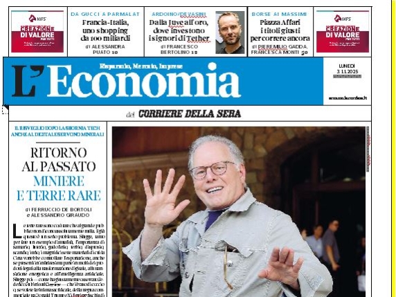 Dove investe la galassia Tether, la seconda vita dei divani Chateau d’Ax L’Economia in edicola lunedì