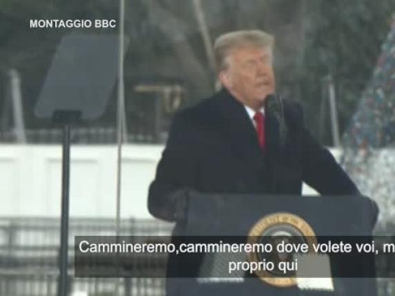 Ecco la frase manipolata da Bbc nel documentario di Trump | Il video