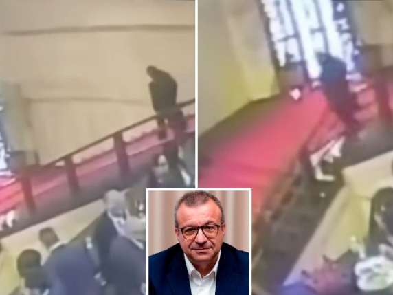 Assessore Sardegna Emanuele Cani: incidente con vetrata e reazioni sui social