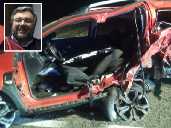 Imprenditore ex-parroco indagato per incidente a Don Robella: non era ubriaco