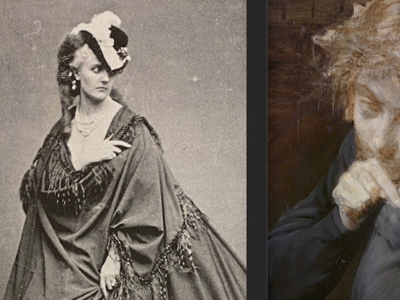 Degas: dipinto inedito con la contessa di Castiglione identificato dall'IA