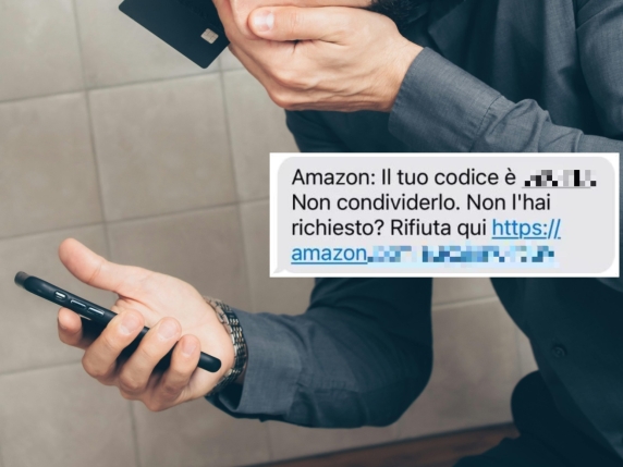 SMS con codice Amazon non richiesto durante il Black Friday: come riconoscere e evitare la truffa