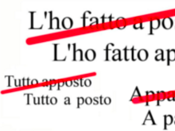 Il 70 % degli italiani è bocciato in grammatica: i principali errori da evitare