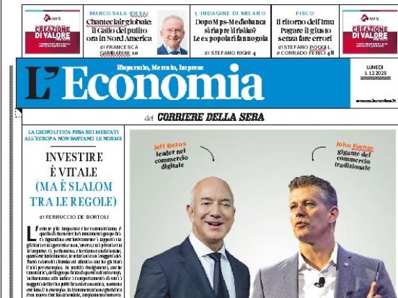 Chanteclair si espande in Canada dopo la Cina, Signorvino cresce in Italia: l’economia in edicola
