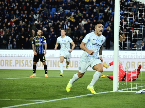 Inter 2‑0 a Pisa, Lautaro doppietta: squadra a un punto dal Milan