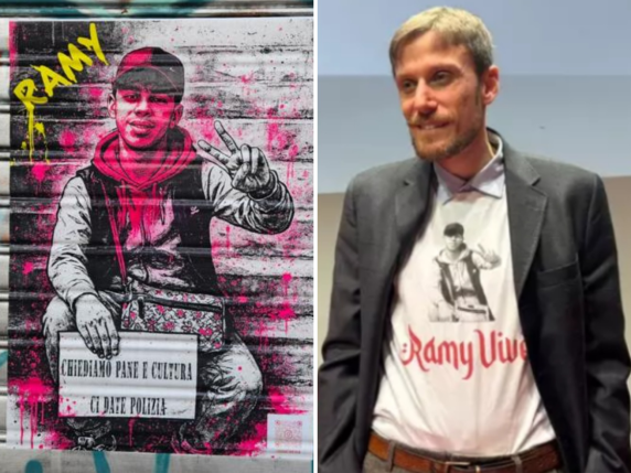 Proteste per l'Ambrogino alla Radiomobile: consigliere con una t-shirt pro Ramy. Sala: "No alle classifiche buoni e cattivi"