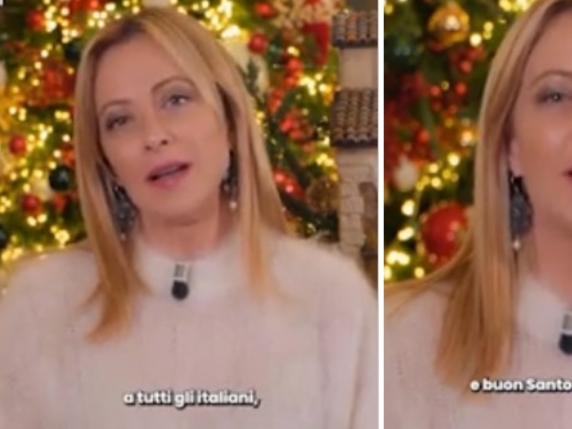 Meloni difende il presepe: «È un simbolo di identità e valori»