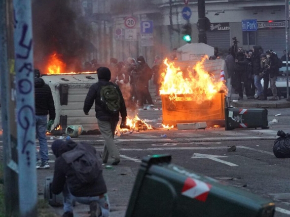 Askatasuna, trenta manifestanti identificati dalla polizia per gli incidenti a Torino