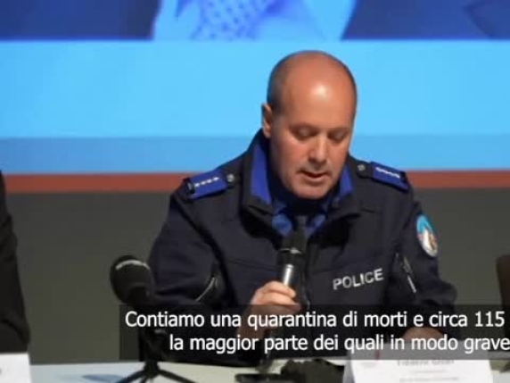 Polizia: la priorità è individuare le vittime