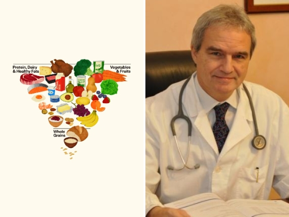 Piramide alimentare ribaltata di Trump, Galimberti: «Non è una rivoluzione. Sì alle carni rosse, ma solo se grass-fed. I cereali? Whole grain. Attenzione a latte e frutta»