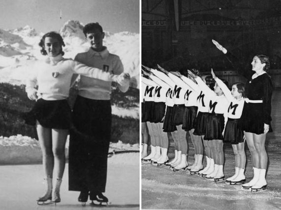 Grazia Barcellona, la prima pattinatrice italiana alle Olimpiadi del 1948, tra fascismo e guerra