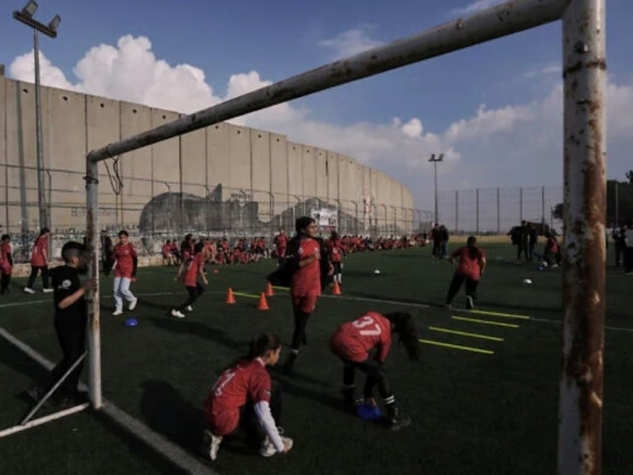 Campo di calcio: immagine di un campo di gioco