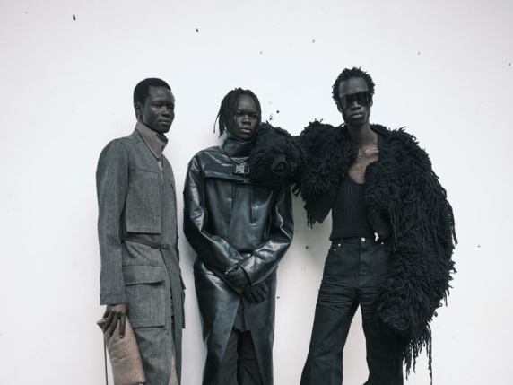 Rick Owens, parodia del power dress