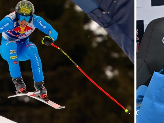 Impresa storica di Giovanni Franzoni: vince la libera di Kitzbuhel | Le lacrime per l'amico Matteo morto cinque mesi fa in Cile 