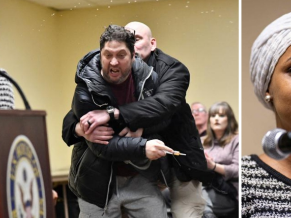 Attacco a Minneapolis, la deputata dem Omar aggredita con una siringa. Lei affronta l'uomo. Trump: l'avrà organizzato, impostora