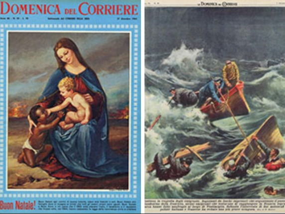 Storie, cronaca, futuro: il meraviglioso almanacco (e le "profezie") della «Domenica del Corriere» | Lo speciale con 23 copertine