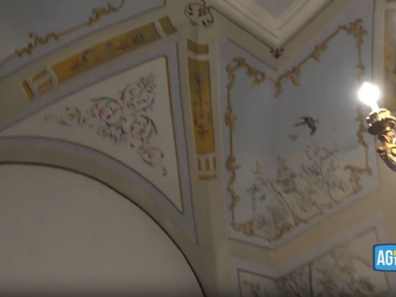 Frana rende inagibile casa del 1700: freschi originali danneggiati