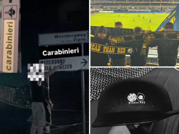 Alto Adige, l'estetica da «baby-gang» neonazista, simboli delle SS, saluti romani e le partite dell’Hellas Verona