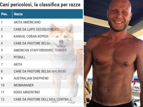 «Lista dei cani pericolosi» di Priscilla Pasqualini, sorella del runner sbranato: «Akita, pitbull, dogo e rottweiler tra i primi 20»