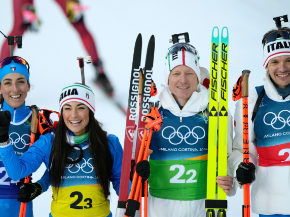 Giacomel, Hofer, Wierer and Vittozzi: silver in biathlon is stronger even than a racing heart