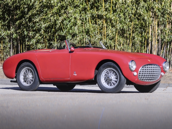 All'asta la Ferrari 212 di Roberto Rossellini. È la prima della sua collezione e vale milioni