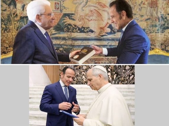 L'assessore bocconiano Minenna e le foto ritoccate con Mattarella e il Papa