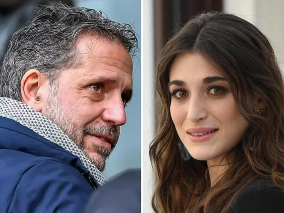 Paratici e Fogliati, il bacio rubato tra l'attrice e il fidanzato ds della Fiorentina