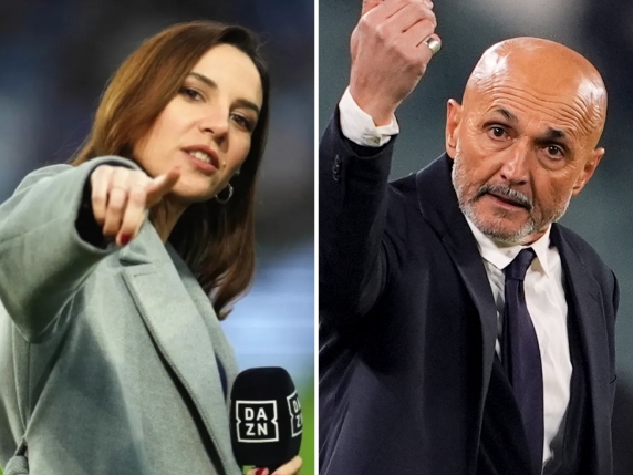 Federica Zille defends Spalletti after the kiss on live TV: «There was no malice; talking about harassment is inappropriate»