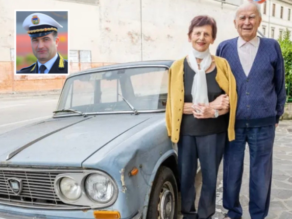 La Lancia parcheggiata da 40 anni diventa un monumento: «Gli artigiani l'hanno restaurata gratis»