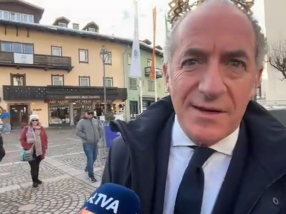 Zaia: «Ecco la vera storia della pista da bob. È stata bonificata una discarica»