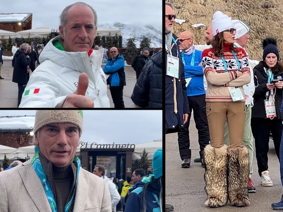 Aspettando la medaglia di Brignone: Santanchè, Salvini e il «principe»