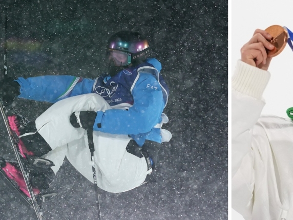 Freestyle, Tabanelli da urlo: è bronzo | Fontana delusa, solo quarta: «Sono arrabbiata, la cinese mi ha sportellato»
