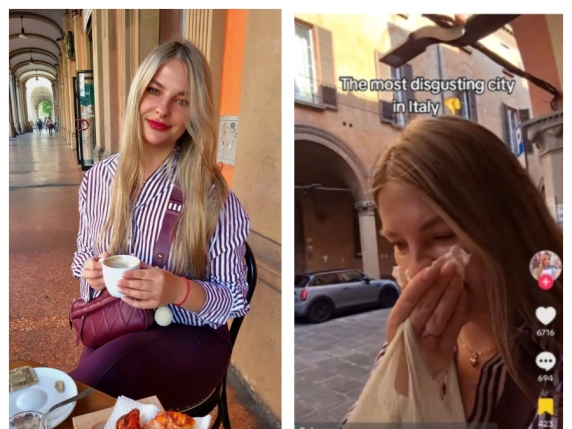 Parla la blogger che ha stroncato Bologna: «Invece di minacciarmi usate l’idropulitrice nelle strade» Parla la blogger che ha stroncato Bologna: «Invece di minacciarmi usate l’idropulitrice nelle strade»