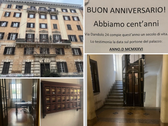Il palazzo «parlante» di via Dandolo compie 100 anni: «Ero bello, confortevole, nobile. Ora i vandali dei b&b mi stanno uccidendo...»