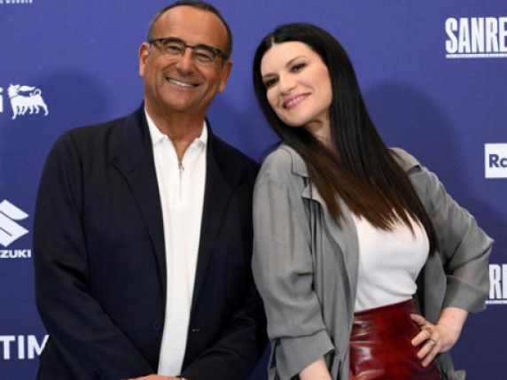 Sanremo, Conti: «Meloni all'Ariston? Se compra il biglietto». Lei: «Io al Festival è FantaSanremo, continuo a lavorare»