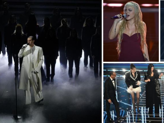 Calo di ascolti al Festival. Lauro emoziona: omaggio ai ragazzi di Crans-Montana. La nipote di Ornella Vanoni canta "Eternità"