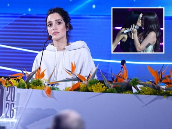 Levante: «Il bacio con Gaia? Nessuna censura, non era programmato. Ma è assurdo doverne parlare»