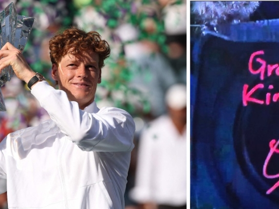 Sinner batte Medvedev in due set di lotta ed è campione a Indian Wells: «Sono senza parole». La dedica ad Antonelli