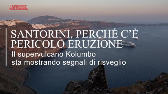 Il supervulcano Kolumbo a Santorini: le scosse di terremoto, le attività fumaroliche, il pericolo di eruzione