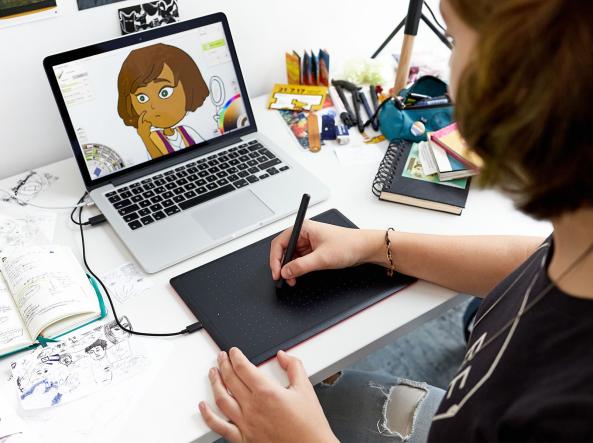 Tastierino di ritocco per disegno Ggraphic Tablet con penna