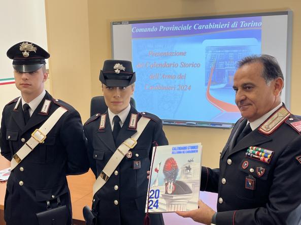 Immagini di Pininfarina e testi di Gramellini: ecco Il nuovo calendario  storico dei carabinieri